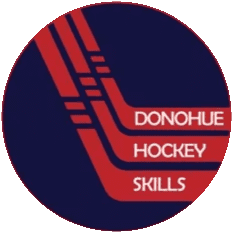 A logo of donohue hockey skills